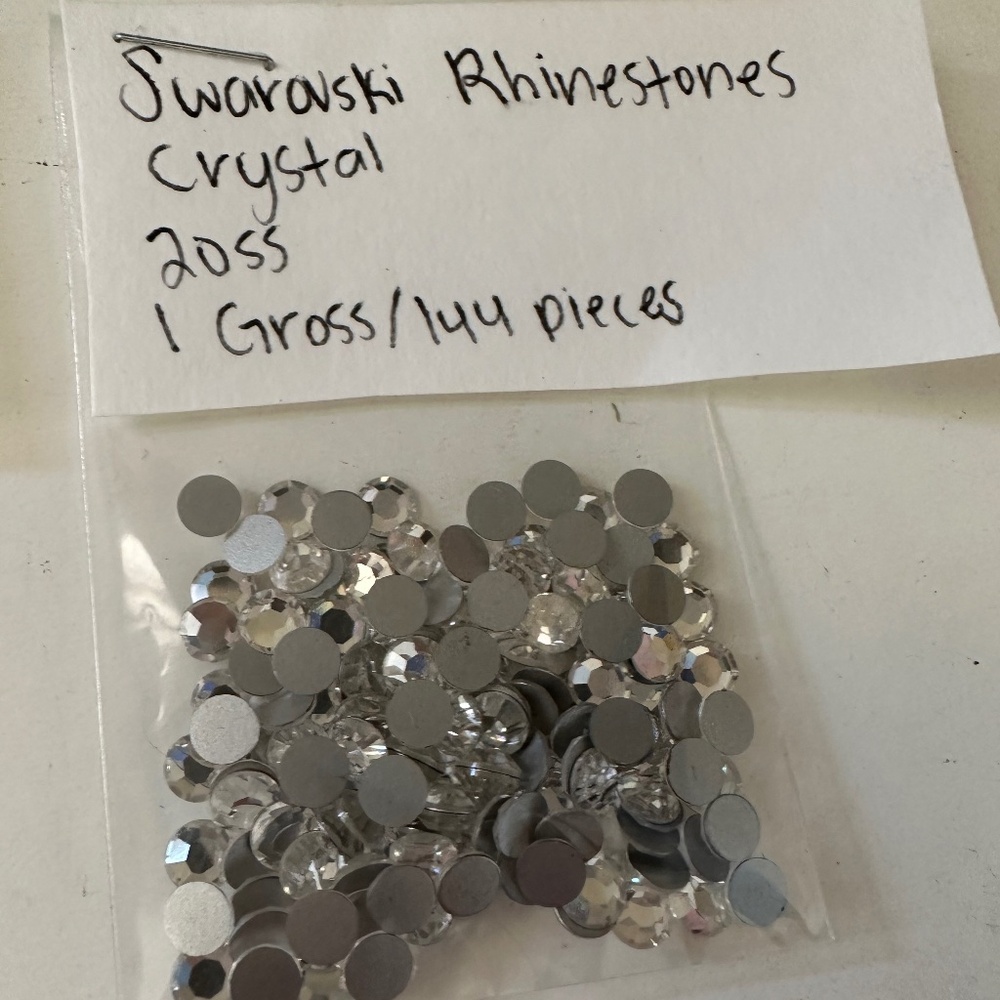 Clear Swarovski Rhinestones